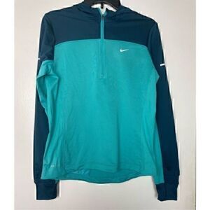 EUC Turquoise Nike Drifit Pullover Sweater Size Small